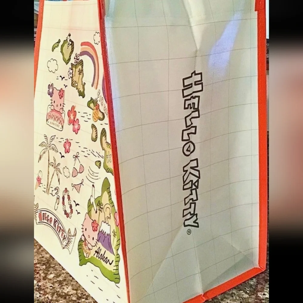 Hawaiian Hello Kitty tote